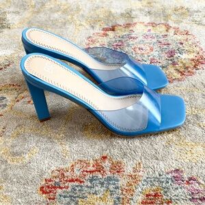 Nordstrom BP Blue Heels Size 9